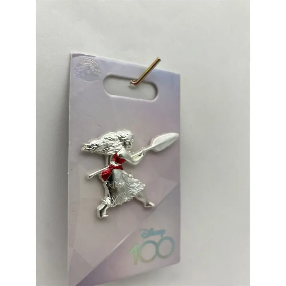 Disney Parks Pin Moana 100 Years Anniversary Platinum Collection Princess